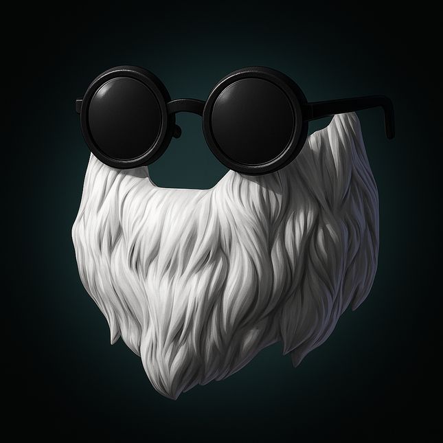 Máscara Antiga Barba do Velho